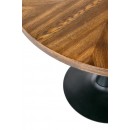 Стол обеденный HALMAR CARMELO орех/черный 100